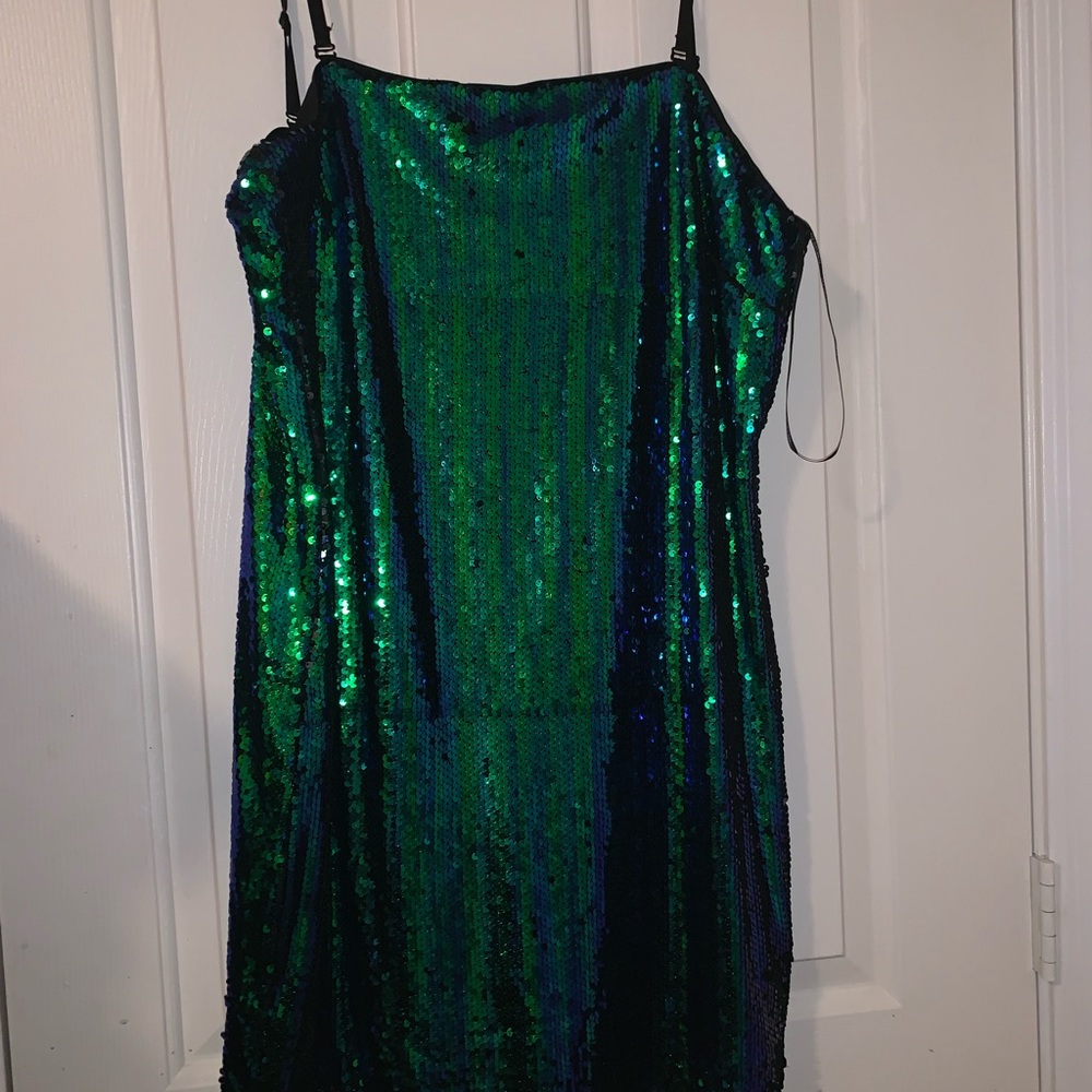 Sequin New Year’s dress
